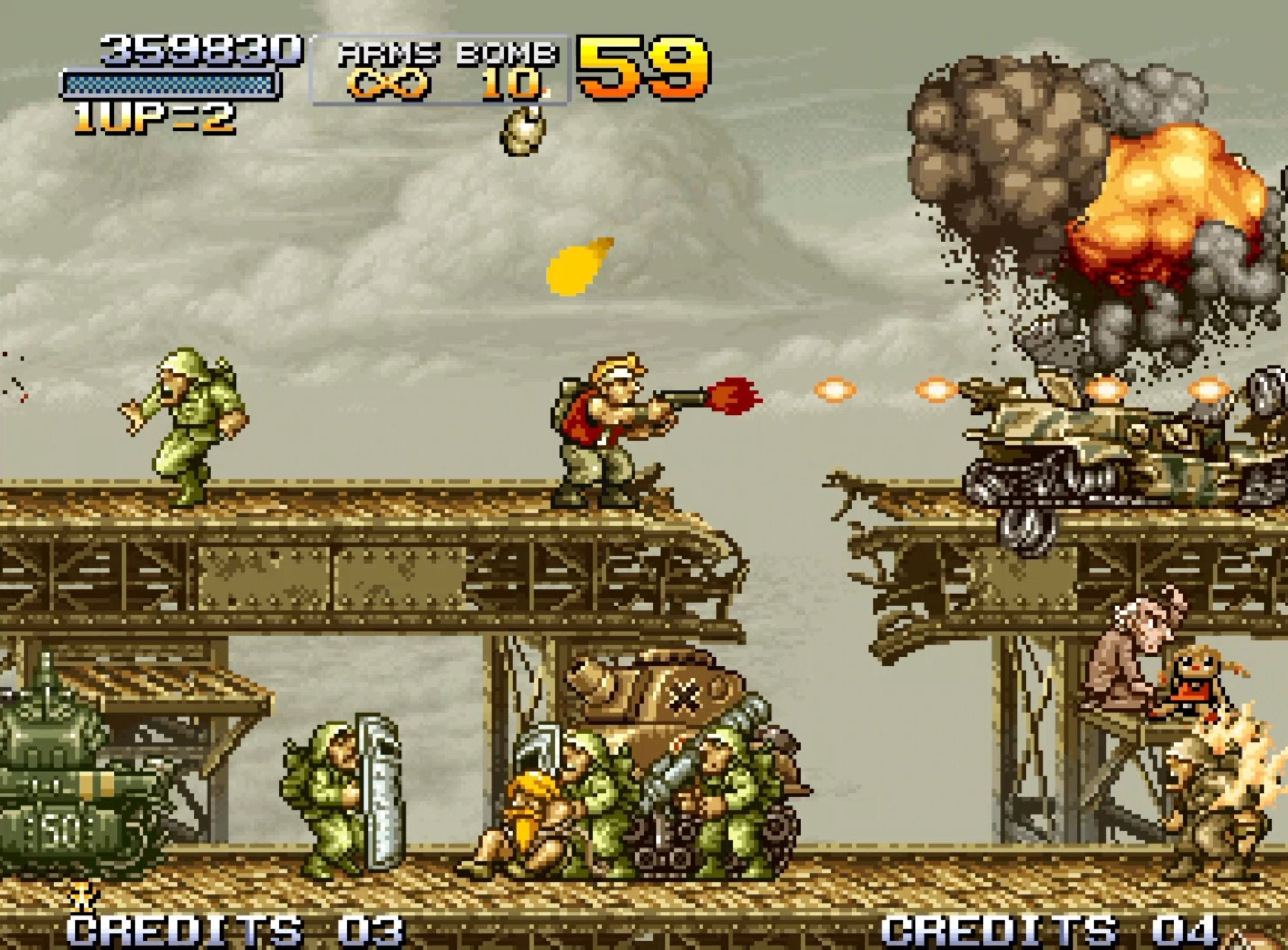 NEO GEO AES+ Cartouche de Jeu Metal Slug - Jeux Vidéo Cartouche - SNK - Shop Just for Games