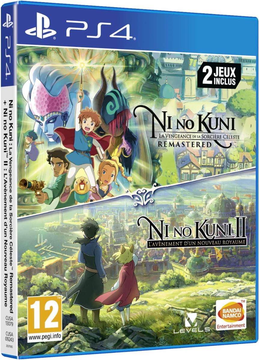 Ni No Kuni 1 + 2 Compilation Edition PS4 - Jeux Vidéo Physique - Bandai Namco - Shop Just for Games