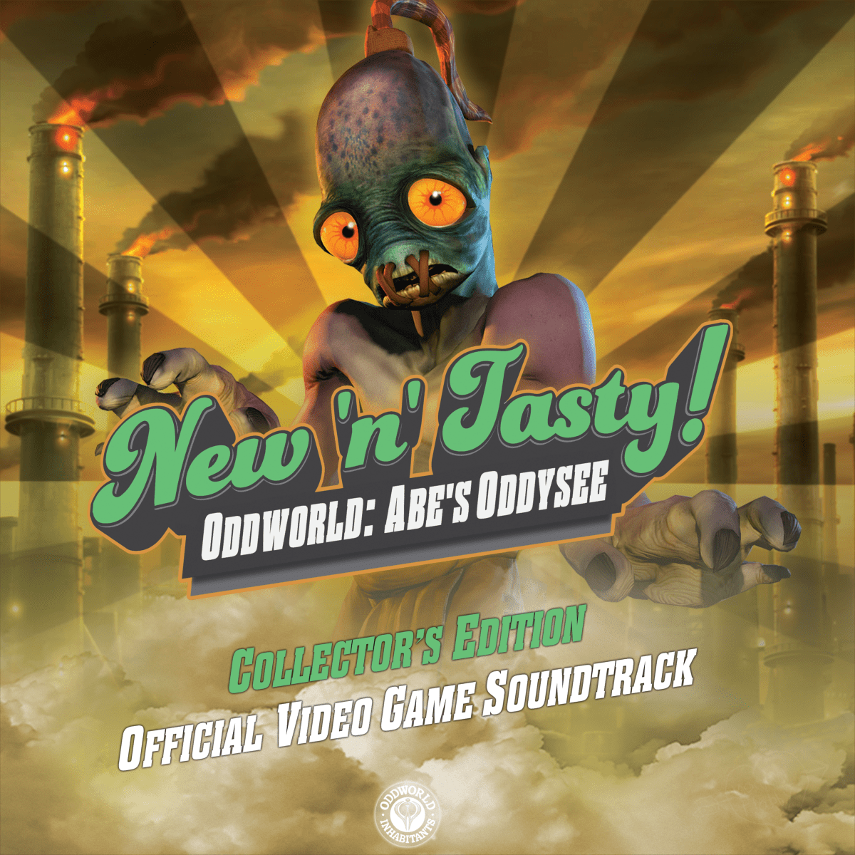 Oddworld: New 'n' Tasty (Original Soundtrack) Vinyle - 1LP - Vinyles - Black Screen Records - Shop Just for Games