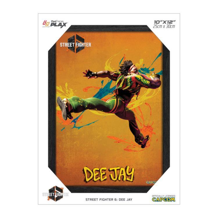 Pixel Frames Plax - Street Fighter 6 - Dee Jay - Pixel Frames - Level Up Labs - Shop Just for Games