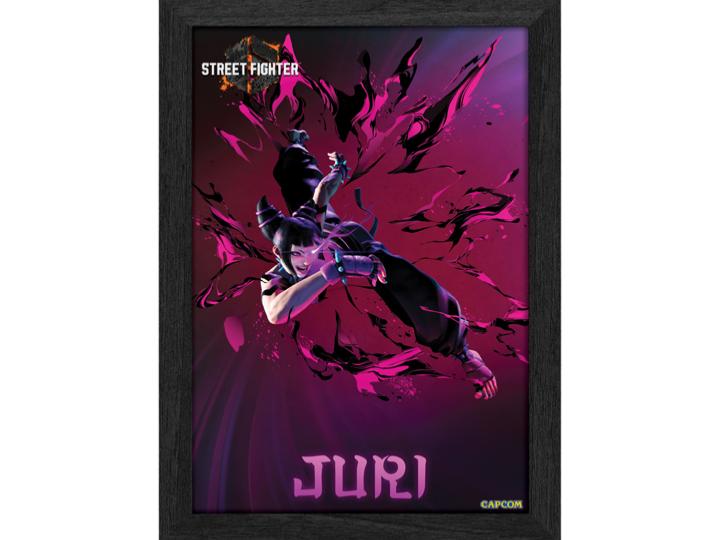 Pixel Frames Plax - Street Fighter 6 - Juri - Pixel Frames - Level Up Labs - Shop Just for Games