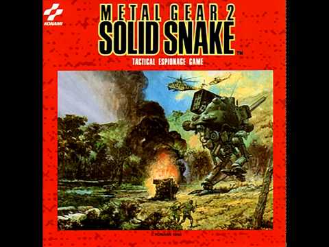 Metal Gear 2 : Solid Snake OST Vinyle - 2LP