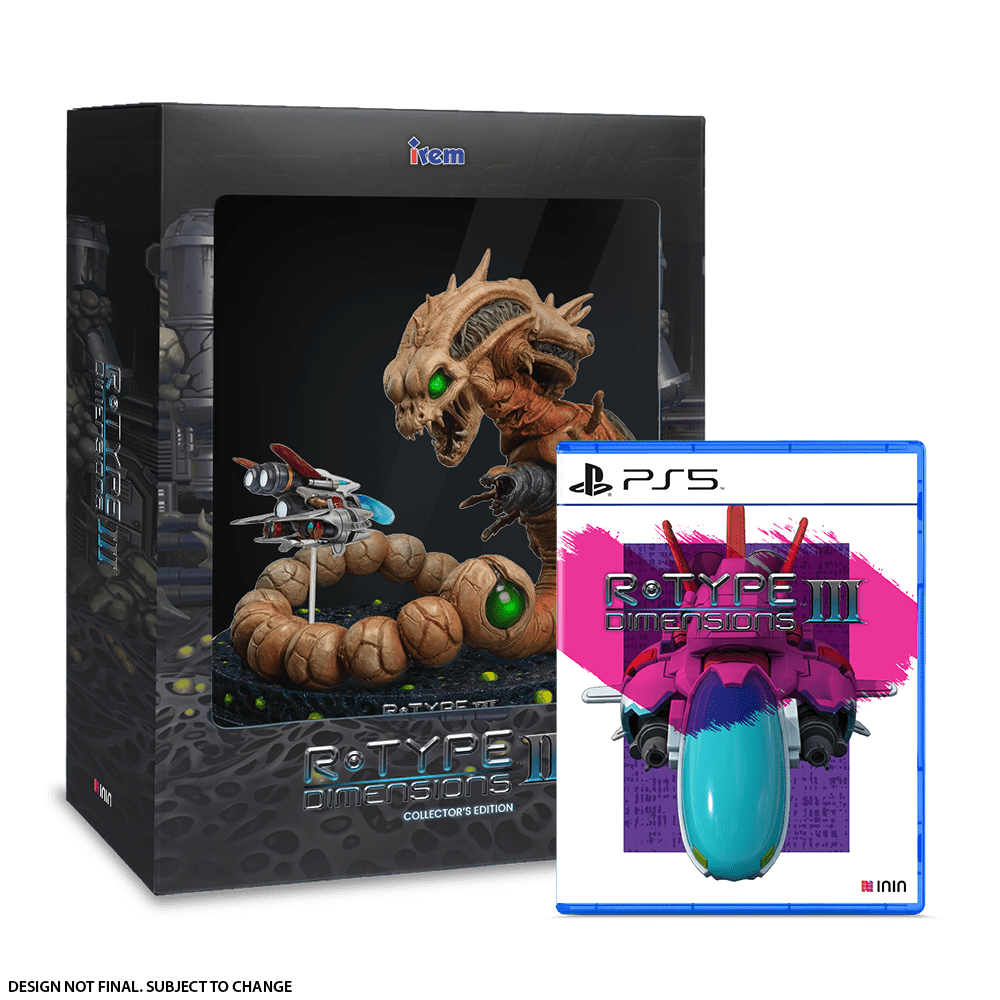 R - Type Dimensions III - Collector‘s Edition PS5 - Jeux Vidéo Physique - ININ Games - Shop Just for Games