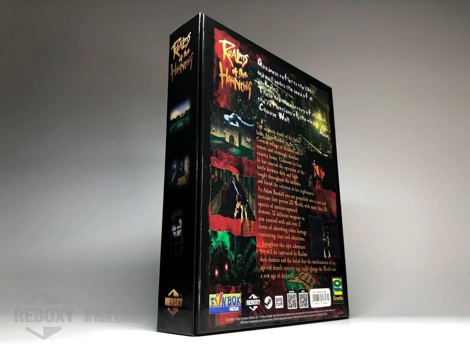 Realms of the Haunting PC Edition Reboxy Classic (CD - Rom +Steam + GOG) - Jeux Vidéo Physique - Funbox - Shop Just for Games