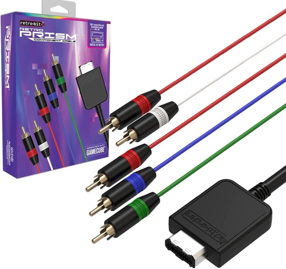 Retro - Bit Prism Câble à Composantes GameCube - Câbles et Chargeurs - retro - bit - Shop Just for Games