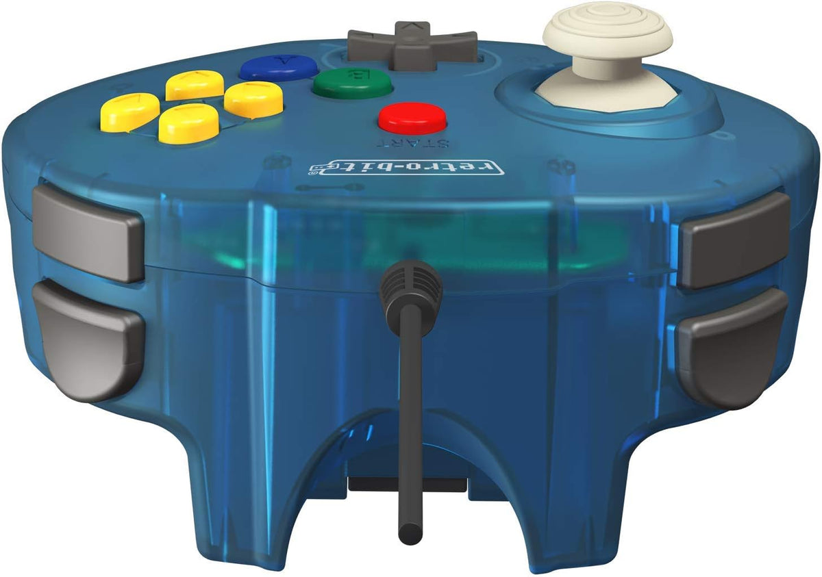 Retrobit - Tribute 64 USB Wired Controller - Ocean Blue - Manettes - retro-bit - Shop Just for Games