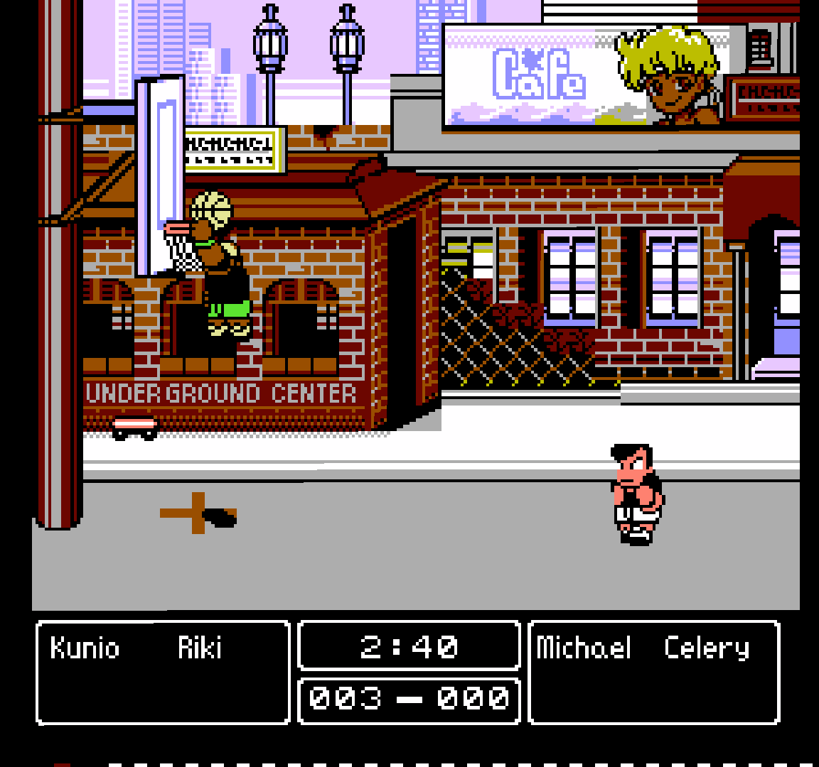 River City Basketball NES - Jeux Vidéo Cartouche - retro - bit - Shop Just for Games