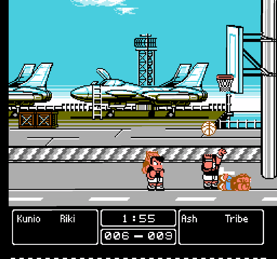 River City Basketball NES - Jeux Vidéo Cartouche - retro - bit - Shop Just for Games