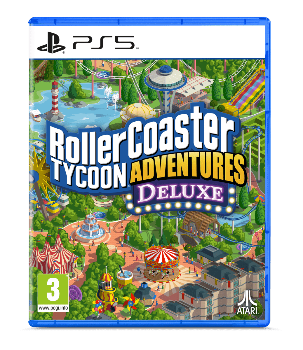 Rollercoaster Tycoon Adventures Deluxe PS5 - Jeux Vidéo Physique - Atari - Shop Just for Games