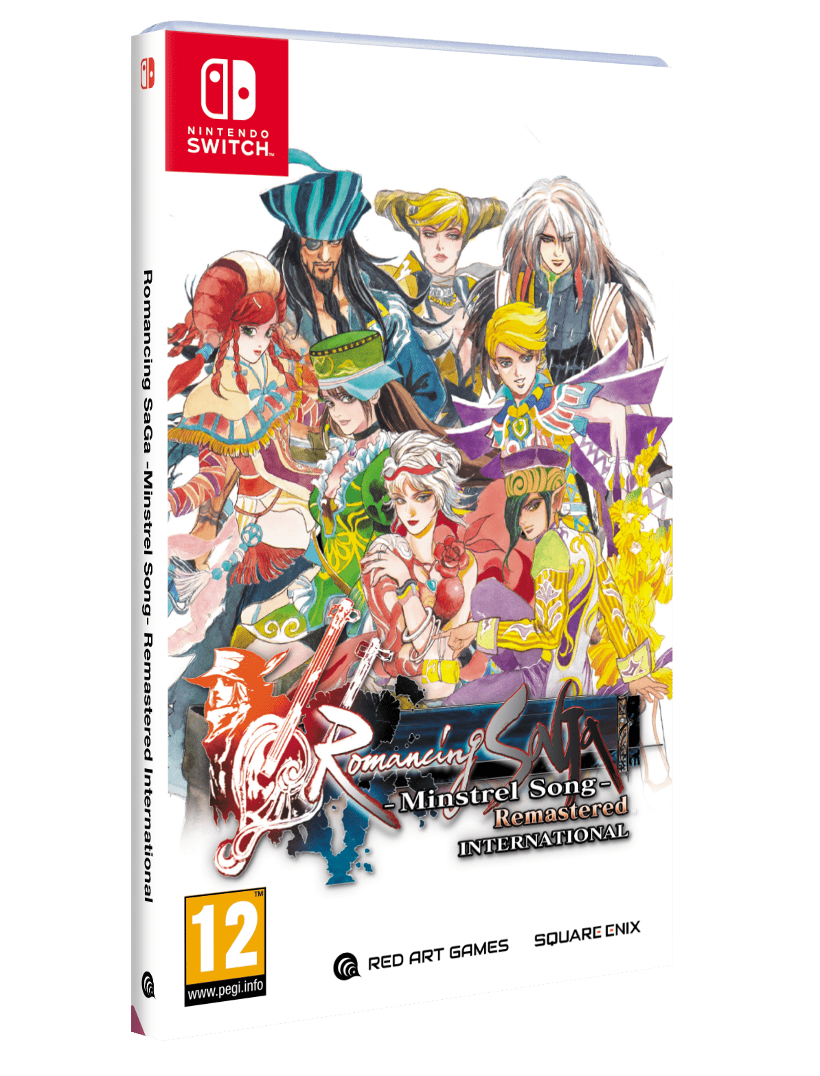 Romancing SaGa Minstrel Song Remastered International Nintendo Switch - Jeux Vidéo Physique - Red Art Games - Shop Just for Games