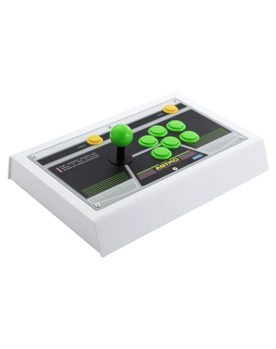 Sega Astro City Arcade Stick - Boutons verts - Manettes - Sega - Shop Just for Games