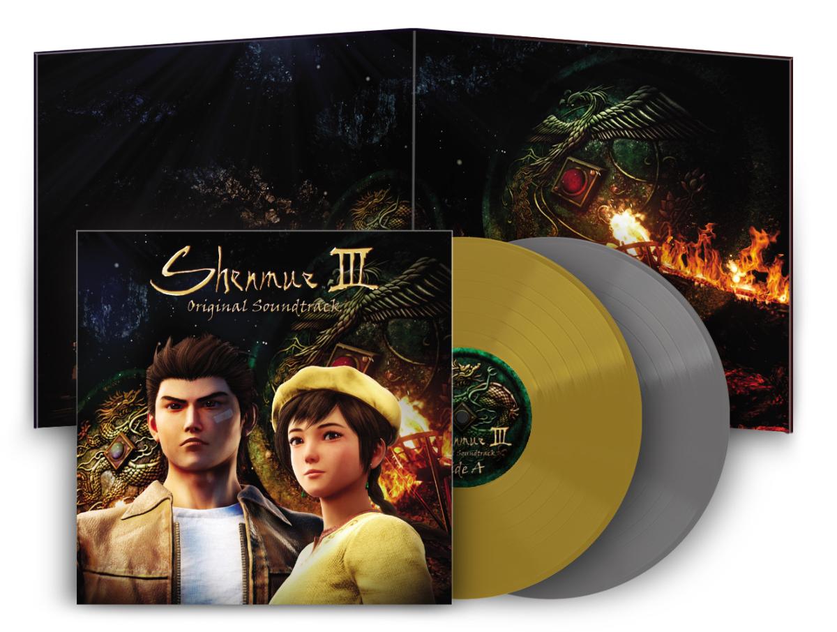 Shenmue III Original Soundtrack Music Selection Or et Argent 2LP - Vinyles - Brave Wave - Shop Just for Games