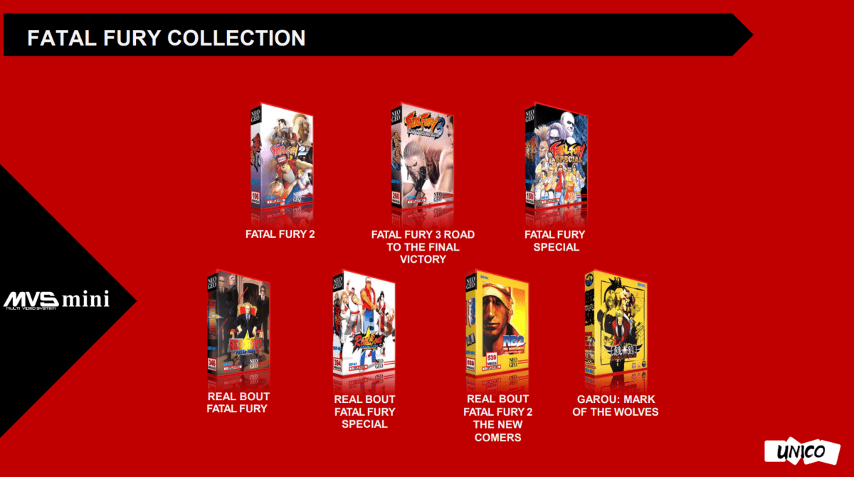 SNK MVS MINI - Borne arcade - SNK - Shop Just for Games