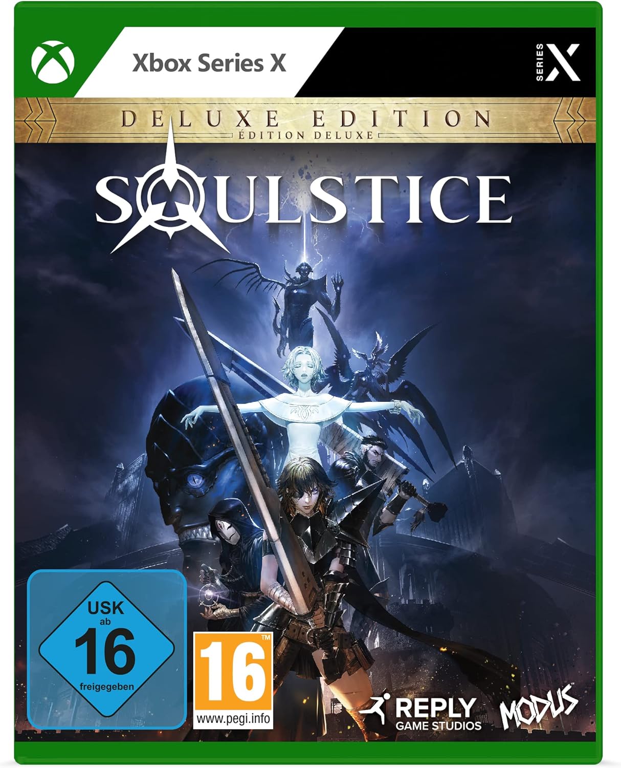 Soulstice Deluxe Edition Xbox Series X USK - Jeux Vidéo Physique - MODUS - Shop Just for Games