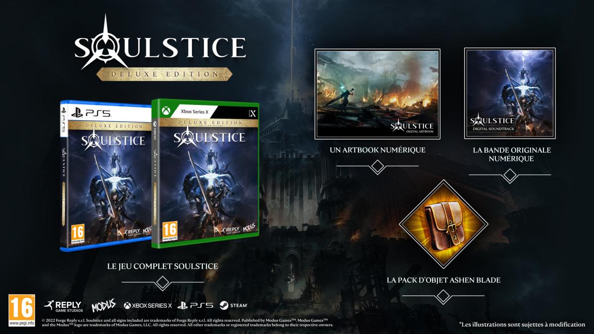 Soulstice Deluxe Edition Xbox Series X USK - Jeux Vidéo Physique - MODUS - Shop Just for Games