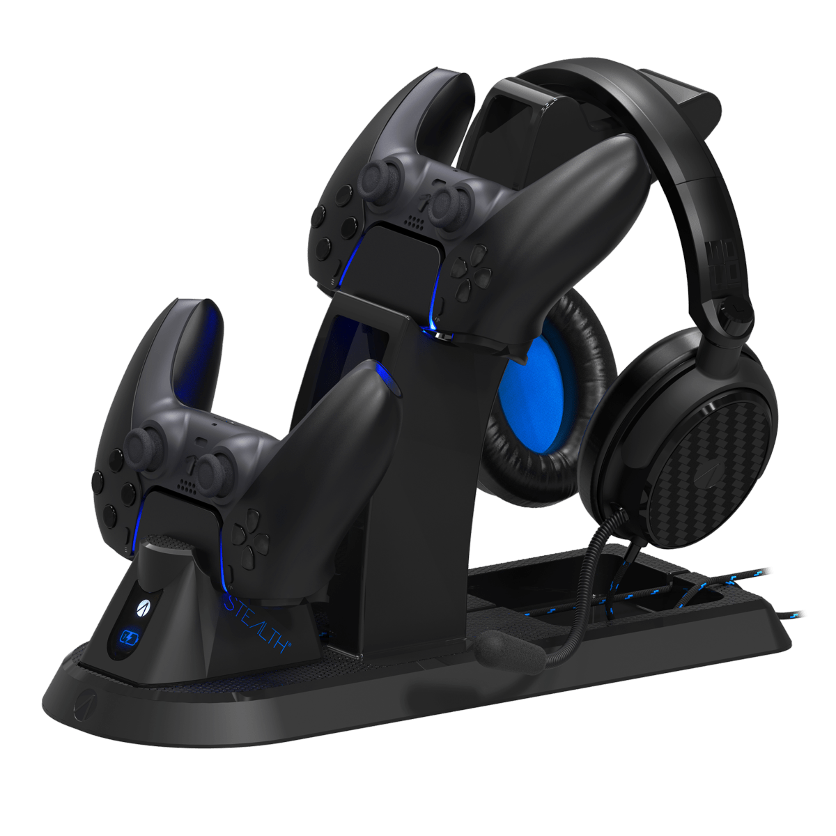 Station de charge PS5 et casque intégré - Stealth - Câbles et Chargeurs - Stealth - Shop Just for Games