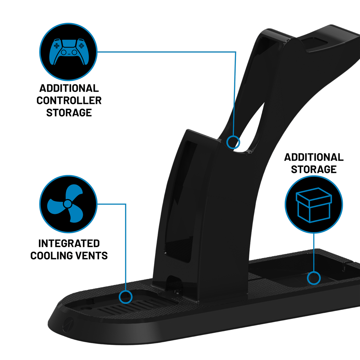 Station de charge PS5 et casque intégré - Stealth - Câbles et Chargeurs - Stealth - Shop Just for Games