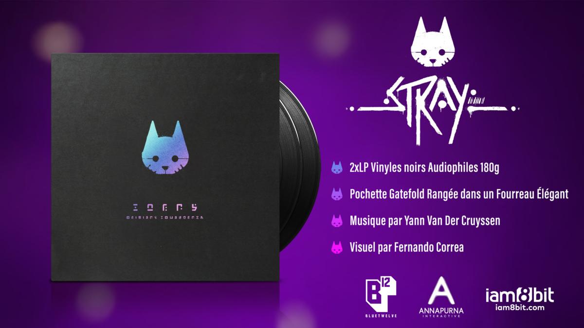 Stray Soundtrack Vinyle - 2LP - Vinyles - iam8bit - Shop Just for Games