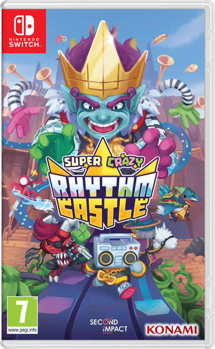 Super Crazy Rhythm Castle Nintendo SWITCH - Jeux Vidéo Physique - Konami - Shop Just for Games