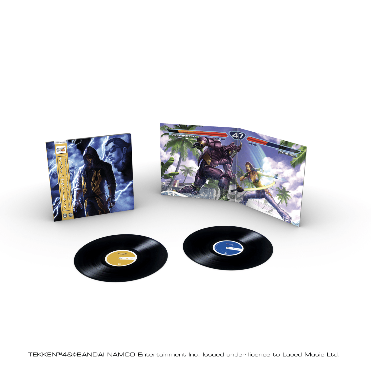 Tekken 4 Original Soundtrack Vinyle - 2LP - Vinyles - Laced Records - Shop Just for Games