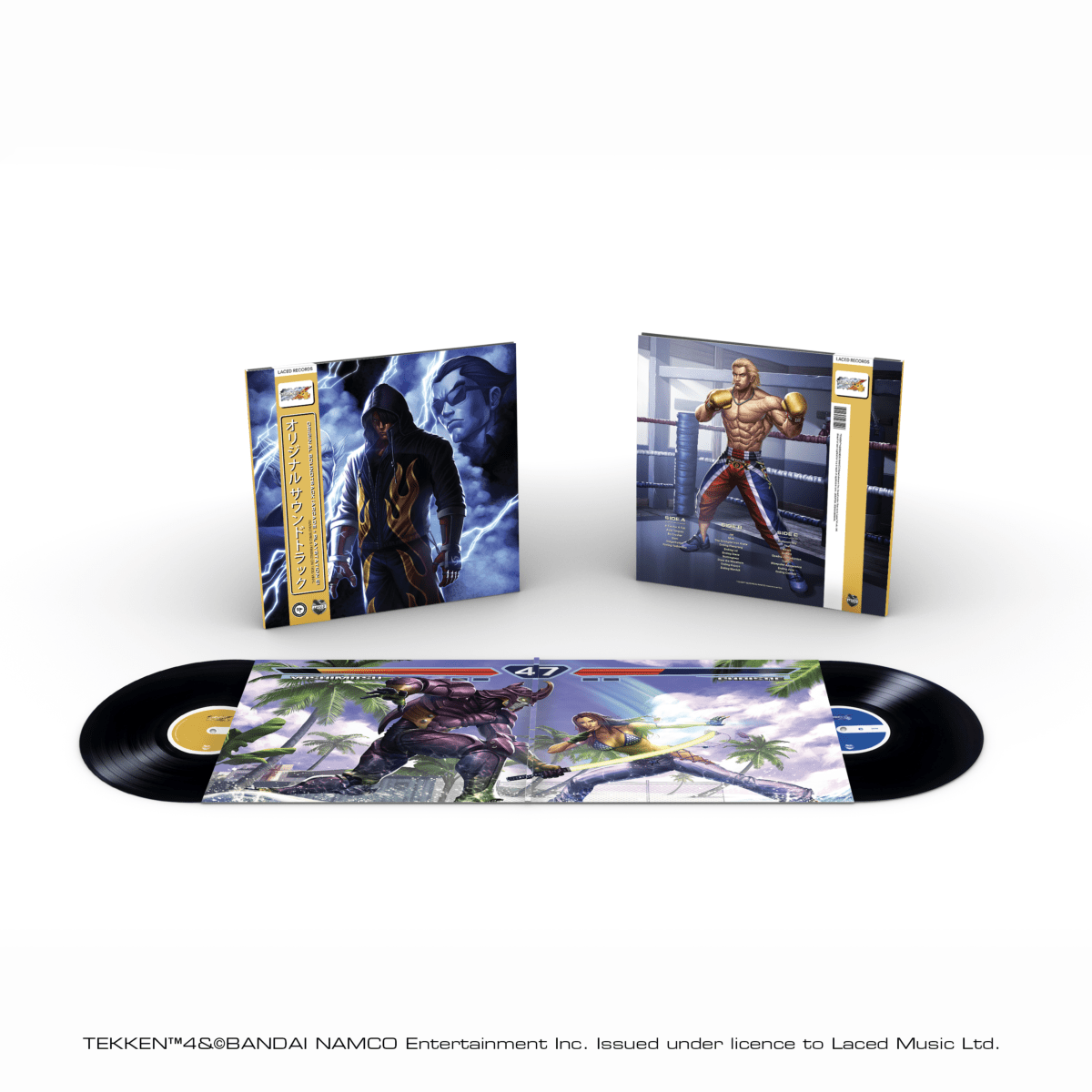 Tekken 4 Original Soundtrack Vinyle - 2LP - Vinyles - Laced Records - Shop Just for Games