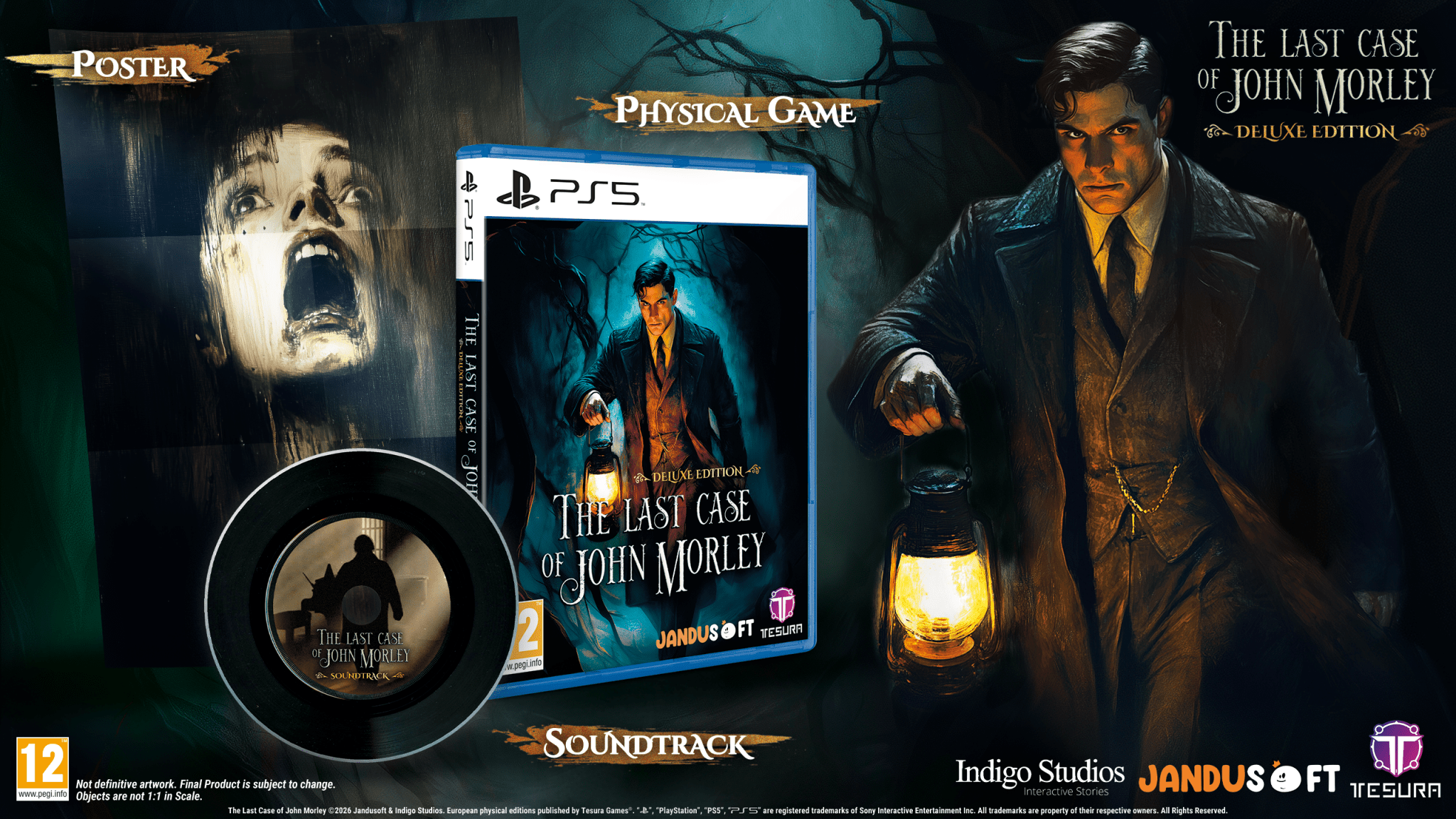 The Last Case of John Morley Deluxe Edition PS5 - Jeux Vidéo Physique - TESURA - Shop Just for Games