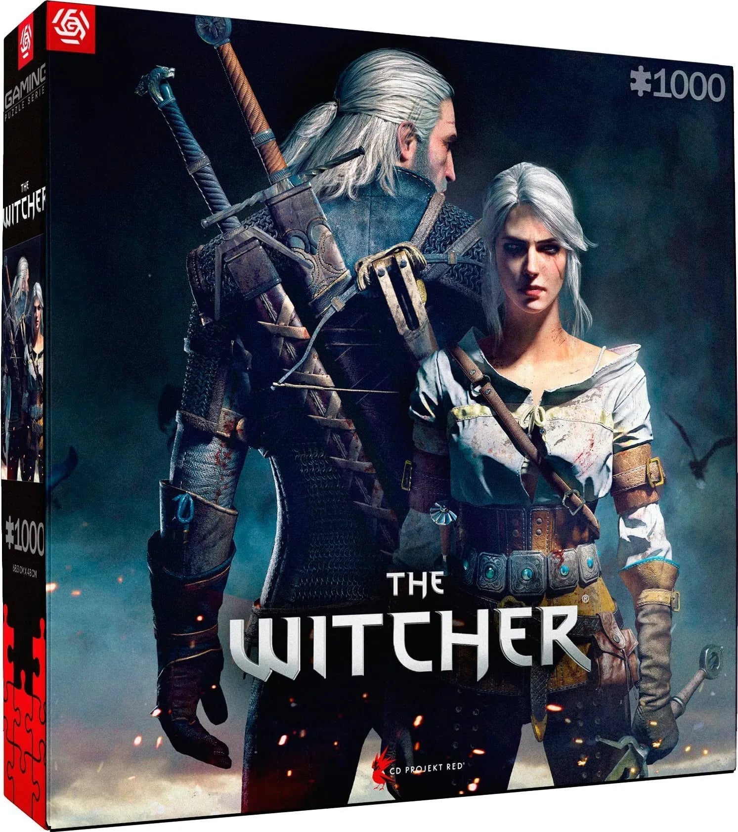 The Witcher Geralt & Ciri Puzzle 1000 pièces - Puzzles - CENEGA - Shop Just for Games