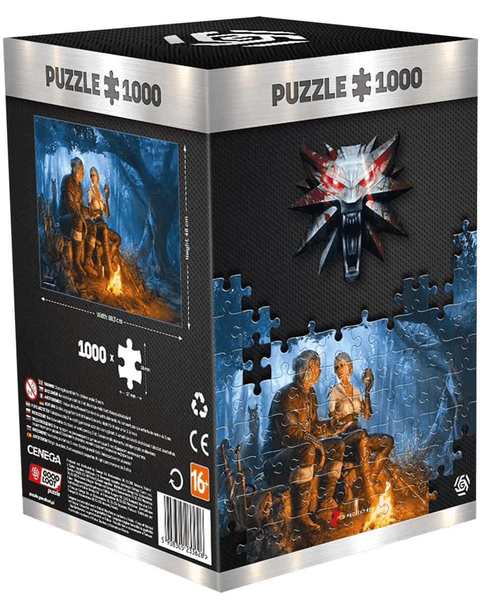 The Witcher: Journey of Ciri Puzzle 1000 pièces - Puzzles - CENEGA - Shop Just for Games