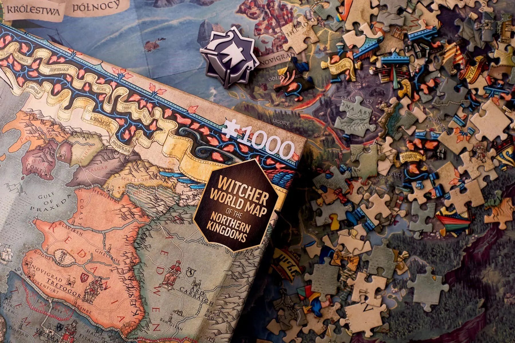 The Witcher The Northern Kingdoms Puzzle 1000 pièces - Puzzles - CENEGA - Shop Just for Games