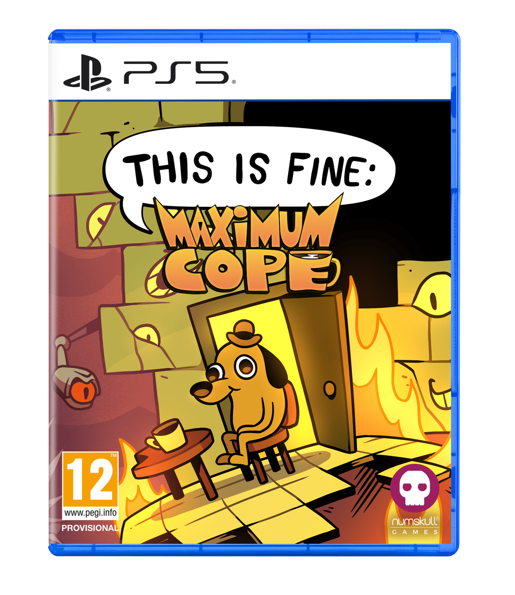 This is Fine Maximum Cope PS5 - Jeux Vidéo Physique - NUMSKULL - Shop Just for Games
