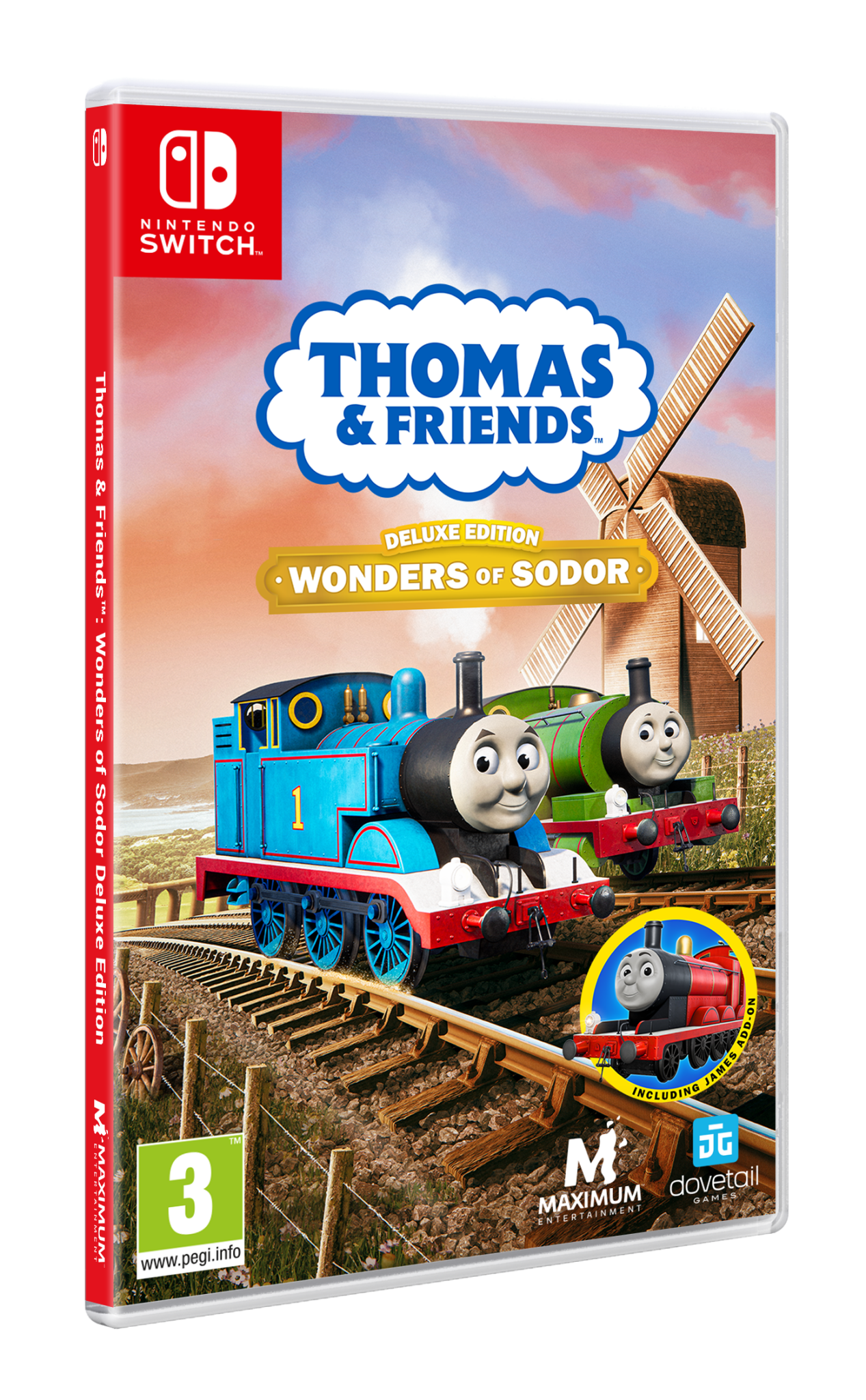 Thomas and Friends Wonders of Sodor Deluxe Edition Nintendo Switch - Jeux Vidéo Physique - Maximum Entertainment - Shop Just for Games