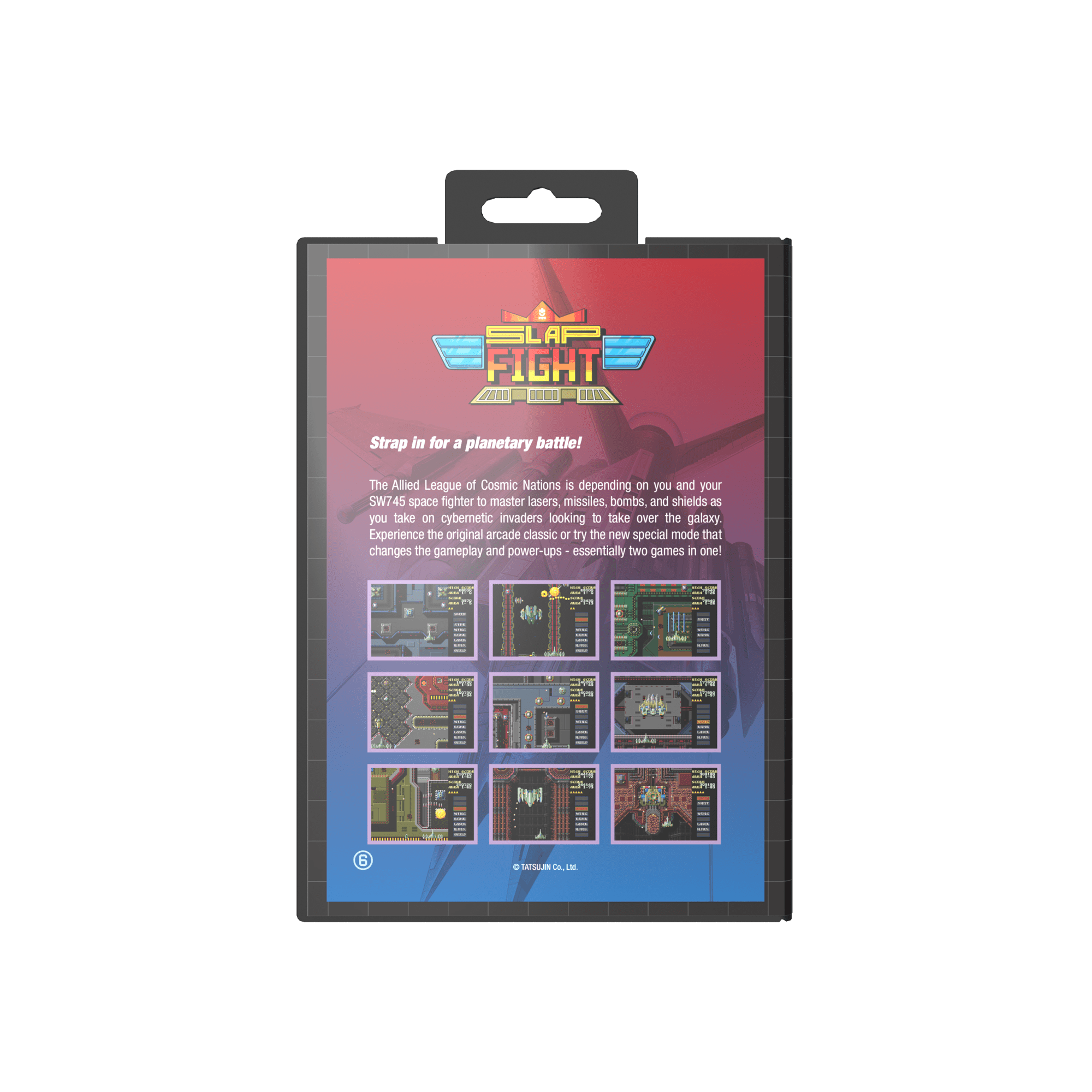 Toaplan Shooters Volume 2 - SLAP FIGHT Sega Mega Drive EU / Genesis US - Jeux Rétro - retro - bit - Shop Just for Games