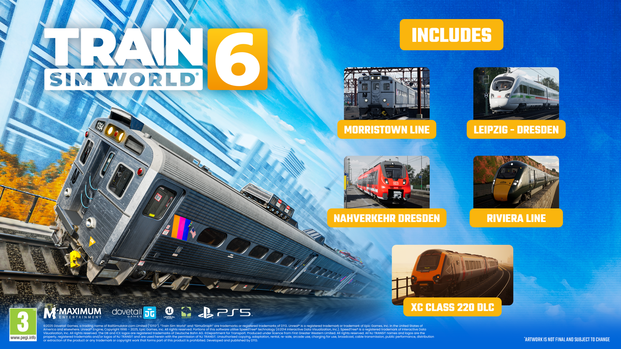 Train Sim World 6 PS5 - Jeux Vidéo Physique - Maximum Entertainment - Shop Just for Games