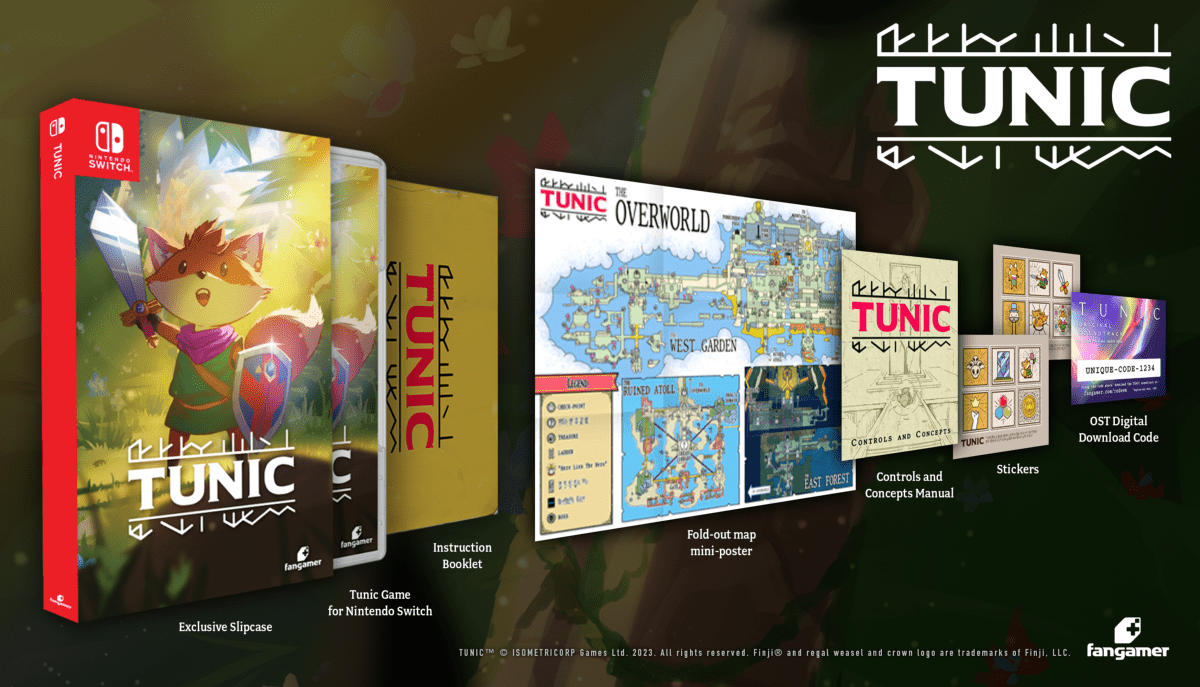 Tunic Nintendo SWITCH - Jeux Vidéo Physique - FANGAMER - Shop Just for Games