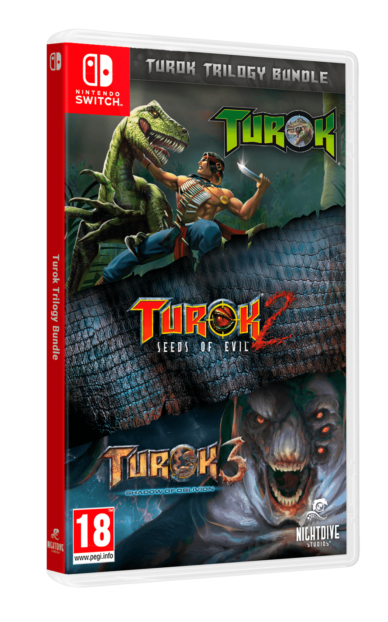 Turok Trilogy Bundle Nintendo Switch - Jeux Vidéo Physique - UIE - Shop Just for Games