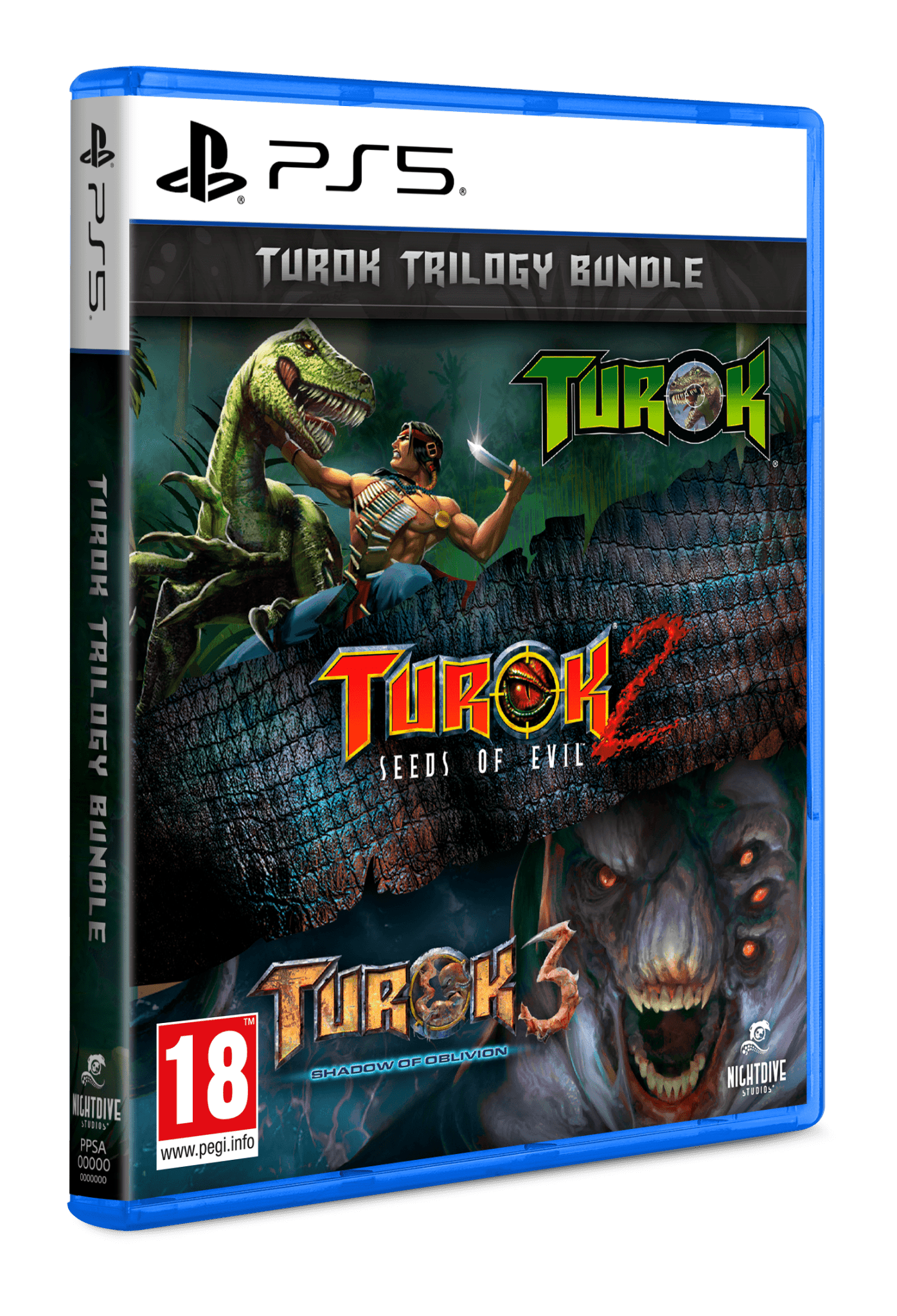 Turok Trilogy Bundle PS5 - Jeux Vidéo Physique - UIE - Shop Just for Games