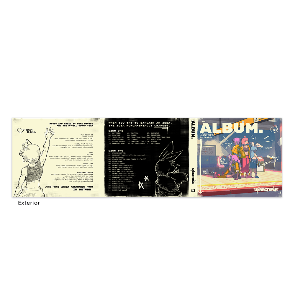 Unbeatable Album Soundtrack CD - CD - iam8bit - Shop Just for Games