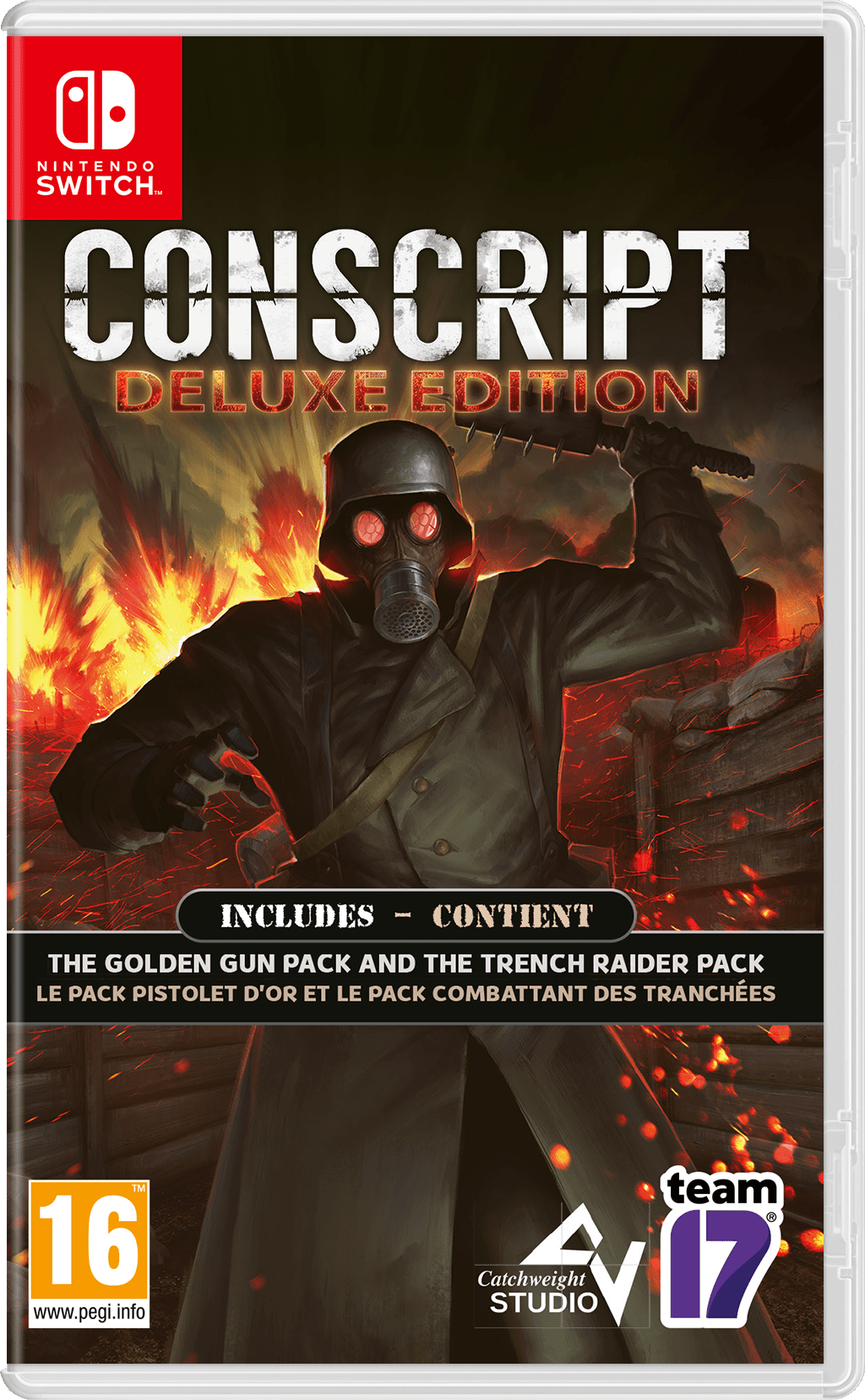 Conscript Deluxe Edition SWITCH - Jeux Vidéo Physique - Astragon - Shop Just for Games