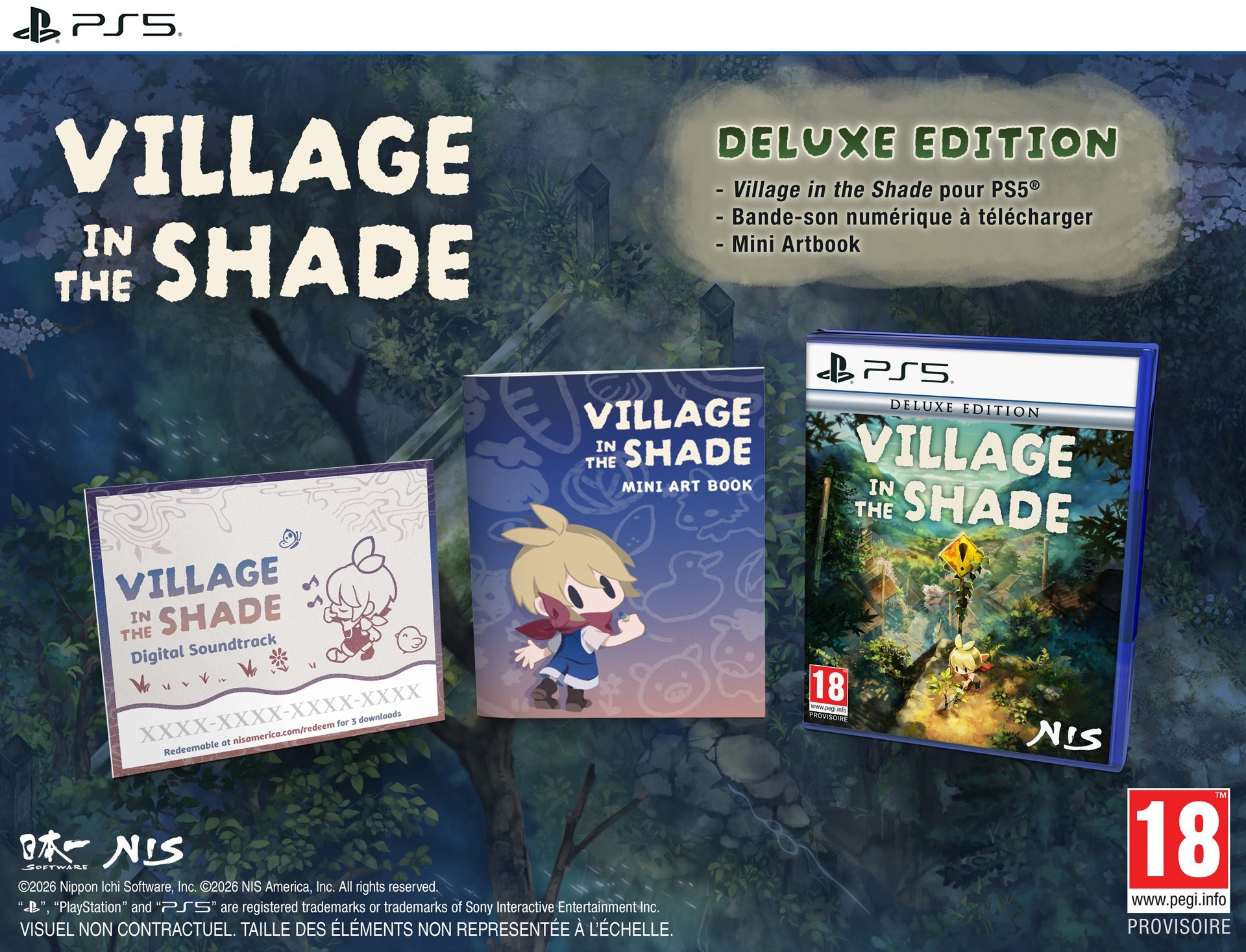 Village In The Shade Deluxe Edition PS5 - Jeux Vidéo Physique - NIS America - Shop Just for Games