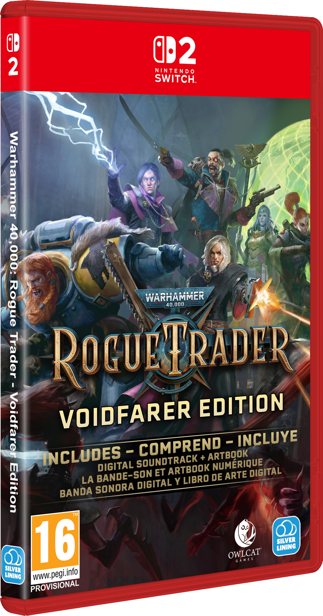 Warhammer 40,000 Rogue Trader Voidfarer Edition Switch 2 - Jeux Vidéo Physique - SILVER LINING - Shop Just for Games
