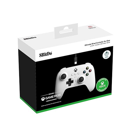 8BitDo Ultimate Wired Controller pour Xbox - HALL EFFECT - Manettes - 8Bitdo - Shop Just for Games