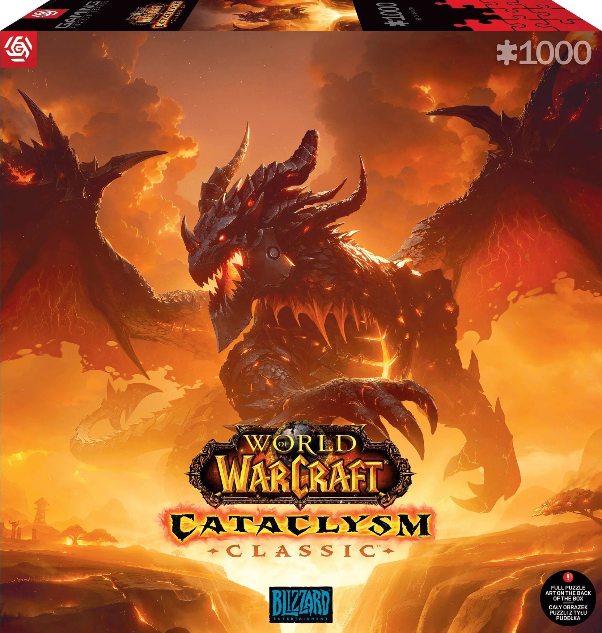 World of Warcraft Cataclysm Classic Puzzle 1000 pièces - Puzzles - CENEGA - Shop Just for Games