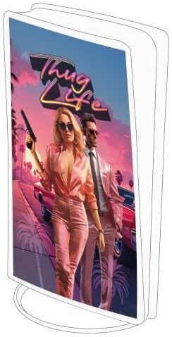 Cover Silicone Souple PS5 Slim - Alter Series Thug Life