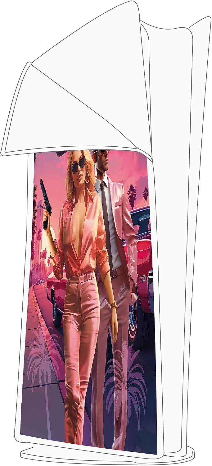Cover Silicone Souple PS5 Slim - Alter Series Thug Life