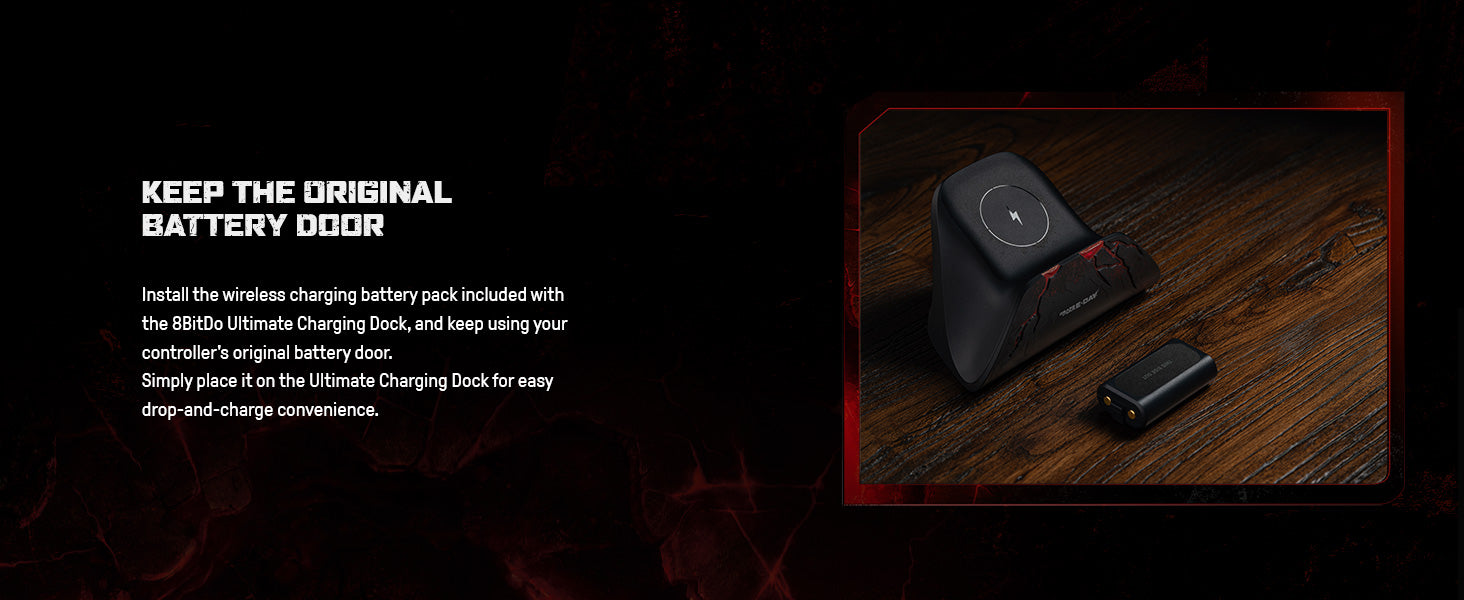 8BitDo Dock de Charge pour Manette Xbox - Design GEARS OF WAR E-DAY Limited Edition
