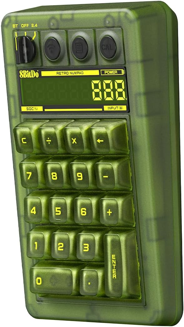 8BitDo Retro 18 Mechanical Numpad Xbox Edition