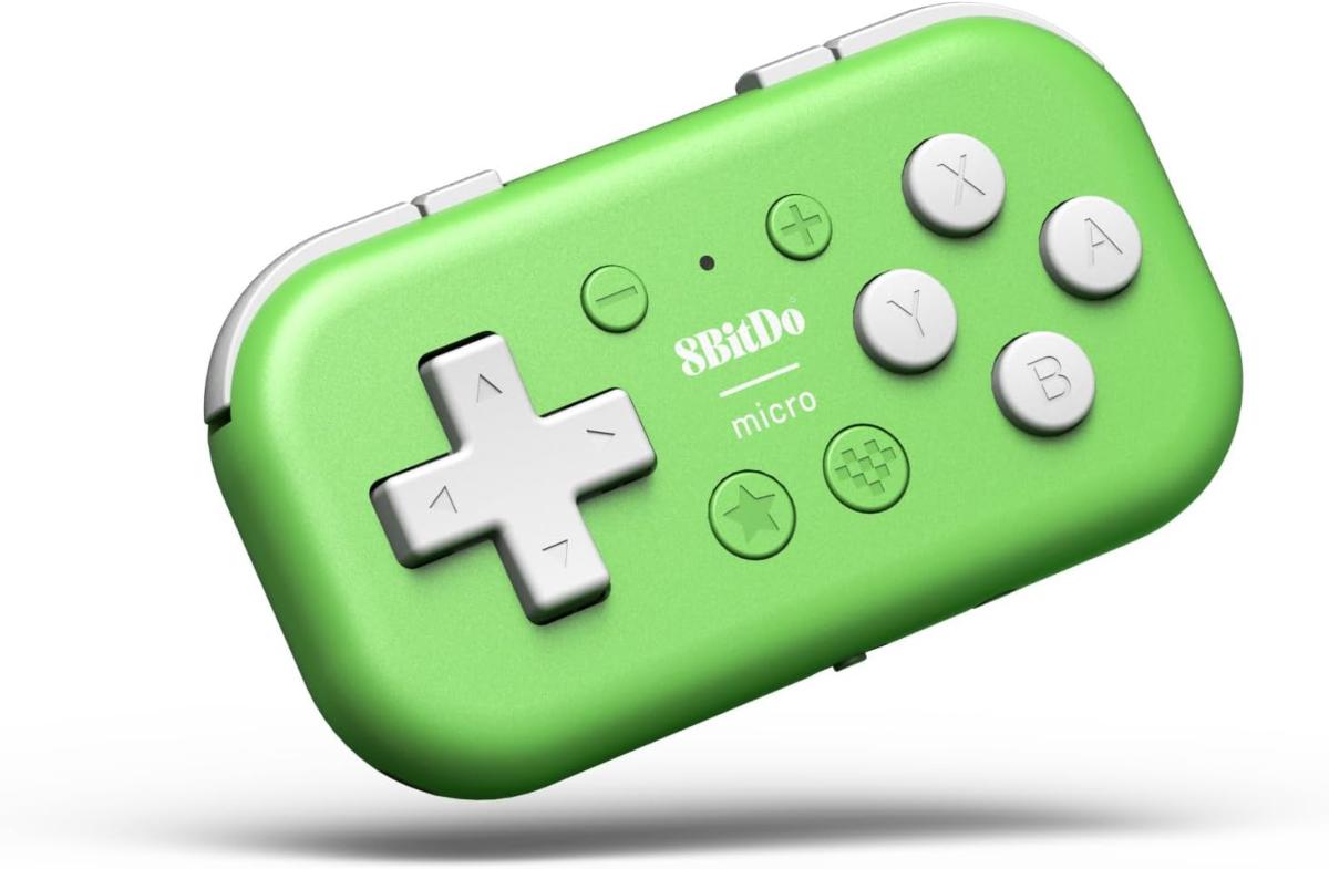 8bitdo Mini - manette bluetooth verte pour Nintendo Switch & Raspberry Pi - Manettes - 8Bitdo - Shop Just for Games