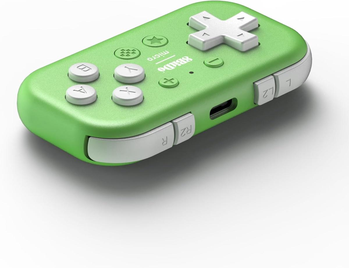 8bitdo Mini - manette bluetooth verte pour Nintendo Switch & Raspberry Pi - Manettes - 8Bitdo - Shop Just for Games