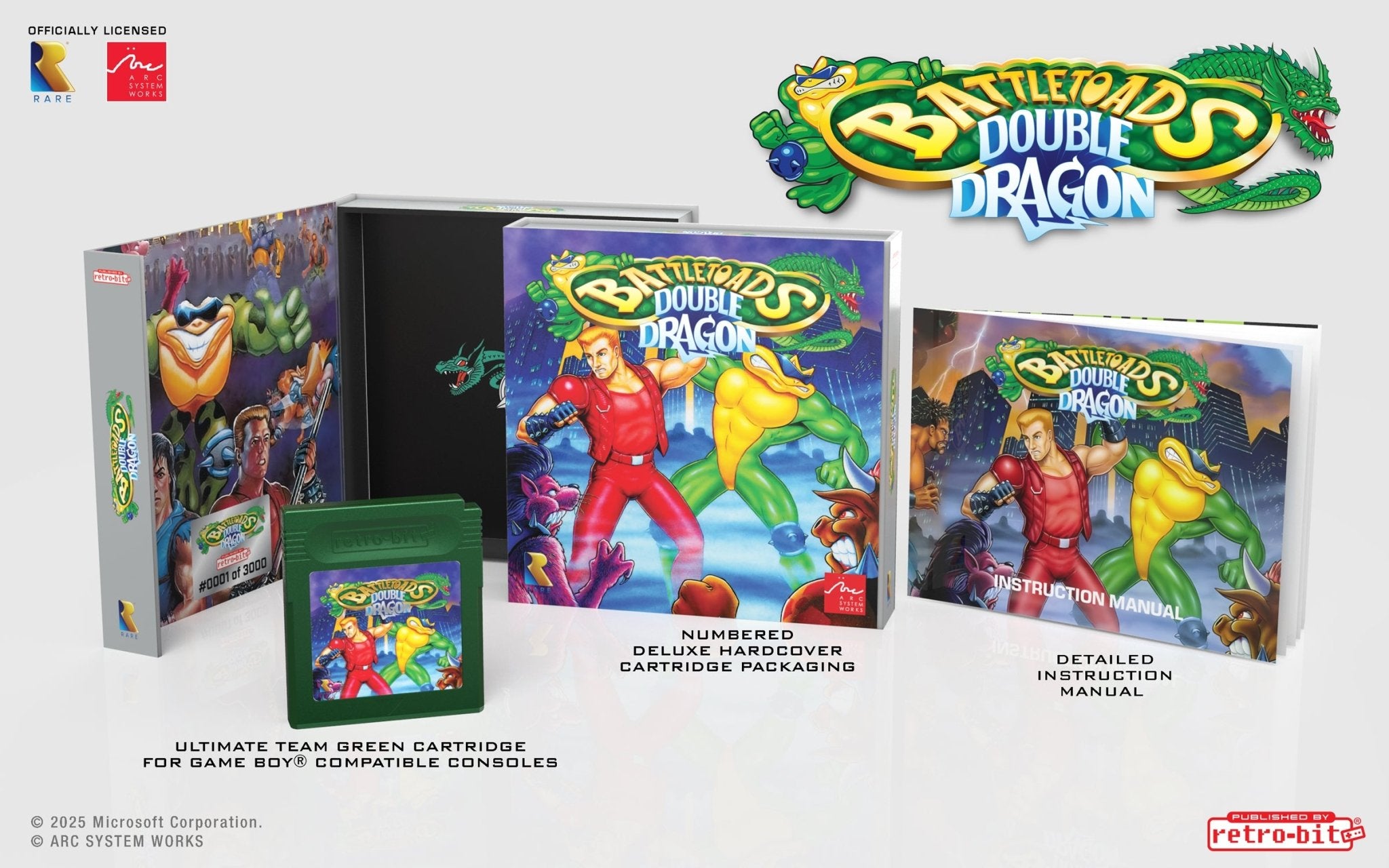Battletoads &amp; Double Dragon Game Boy Cartridge