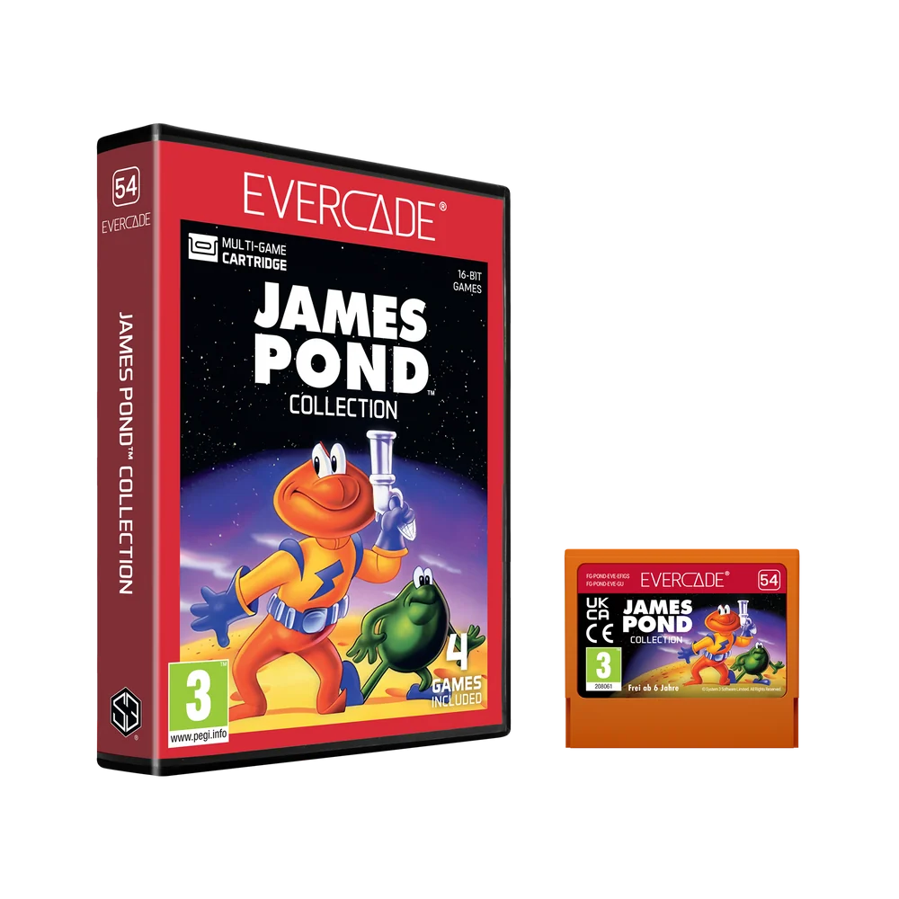 Blaze Evercade - James Pond Collection - Cartouche n°54